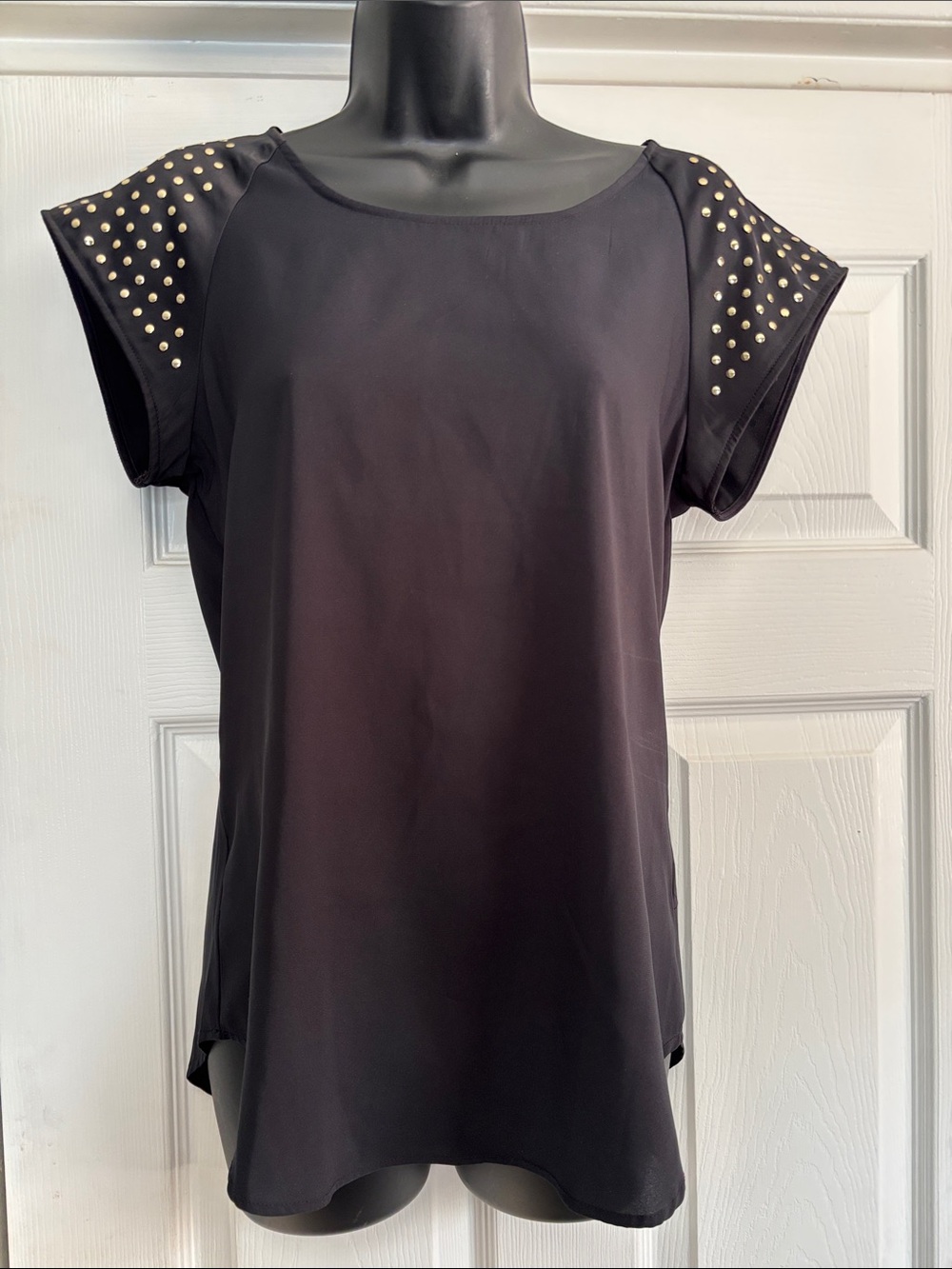 Express gold studded top